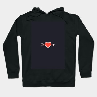 Love Heart shaped ,Love, Gift For Fiance, Gift For Wife, Birthday Gift For Wife Hoodie